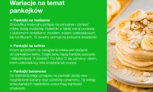 Stos prostych przepisów na pankejki z bananami, polane miodem i posypane płatkami migdałów.