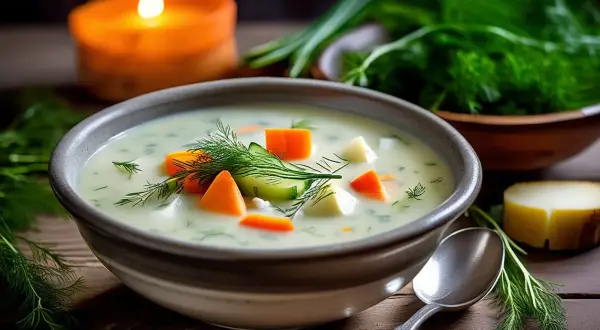 Zupa ogórkowa jak u babci: Przepis krok po kroku na idealny smak