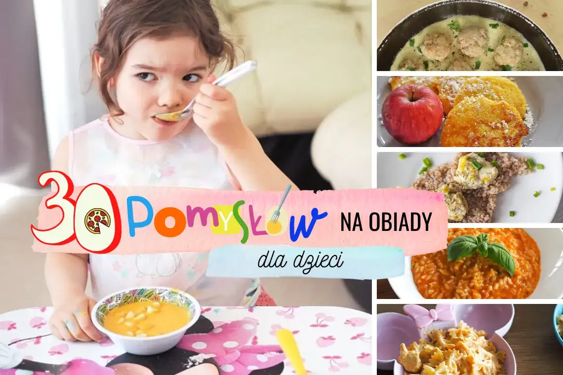 rodzic gotujący dla dzieci, zdrowe obiady dla dzieci