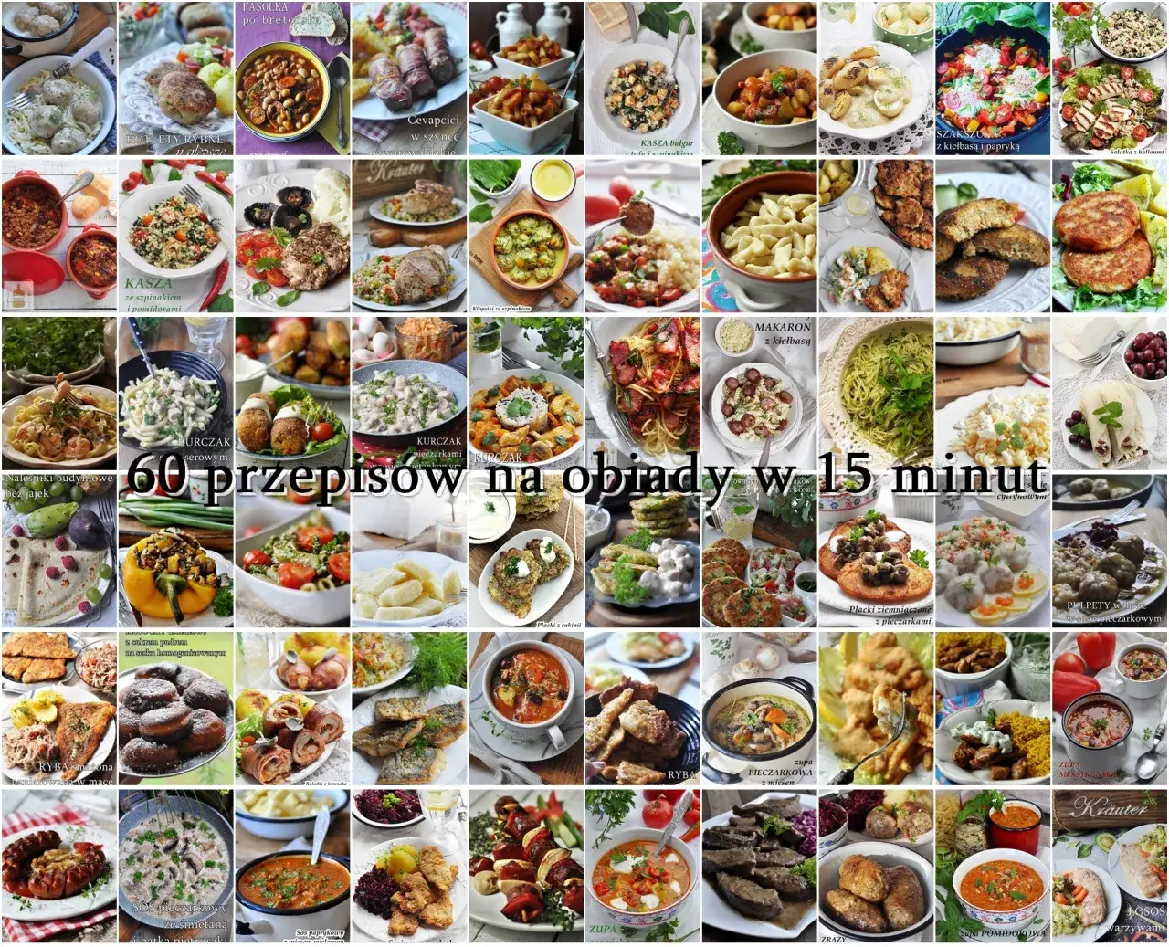 szybkie obiady w 15 minut